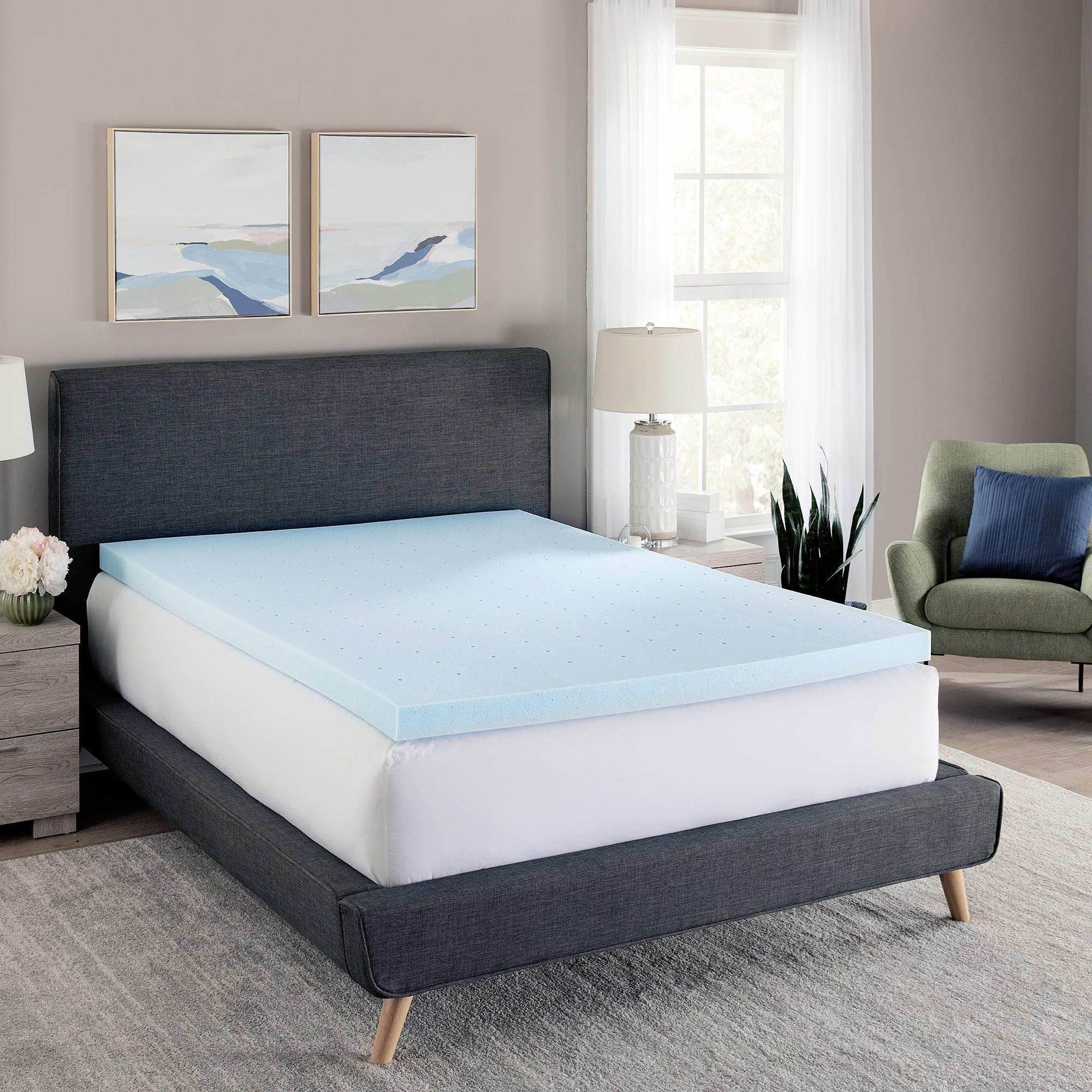 3" Gel-Infused Memory Foam Mattress Topper