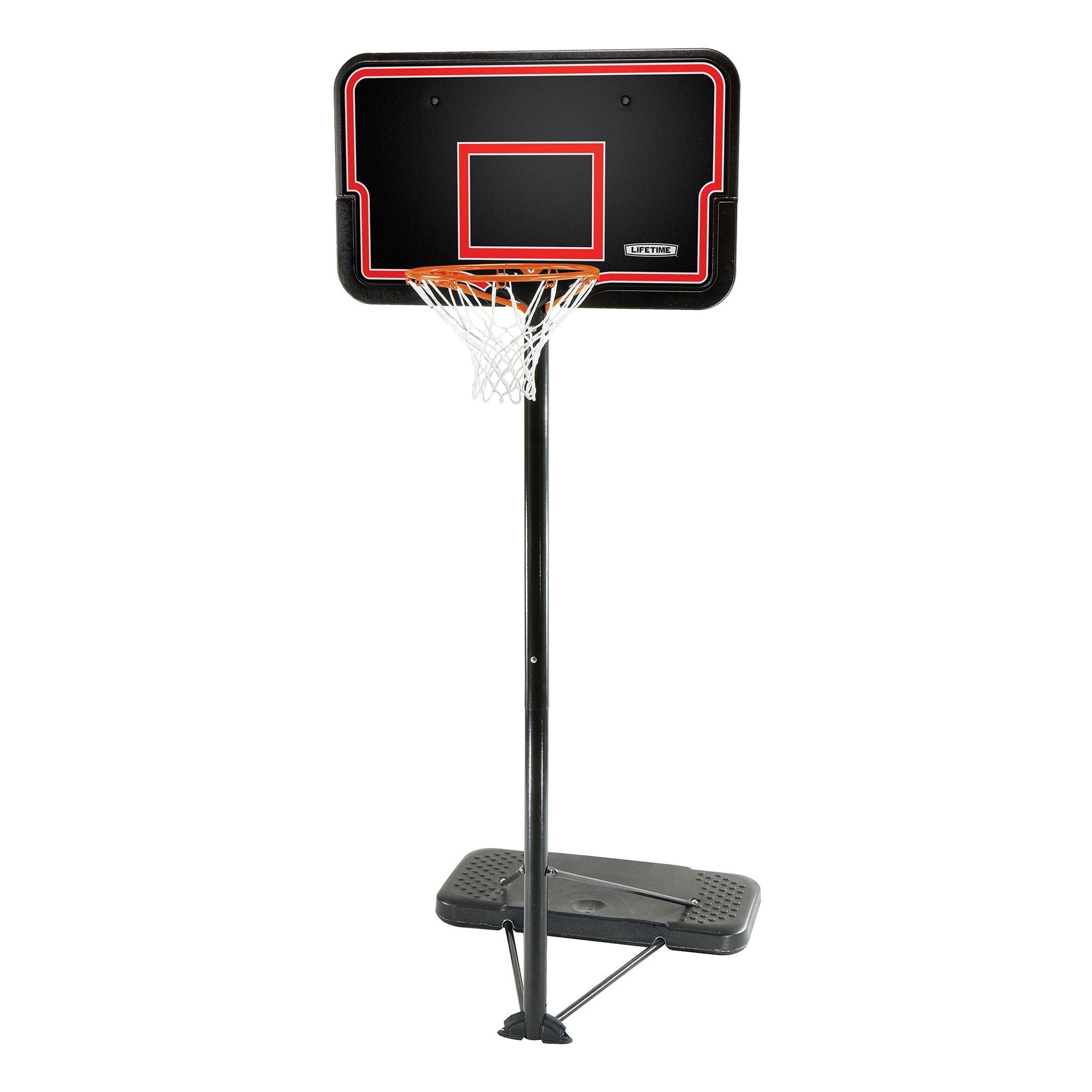 Lifetime 44-Inch Impact Portable Basketball Hoop with Telescoping Adjustment & Classic Rim – Model 90759-Outdoor Play