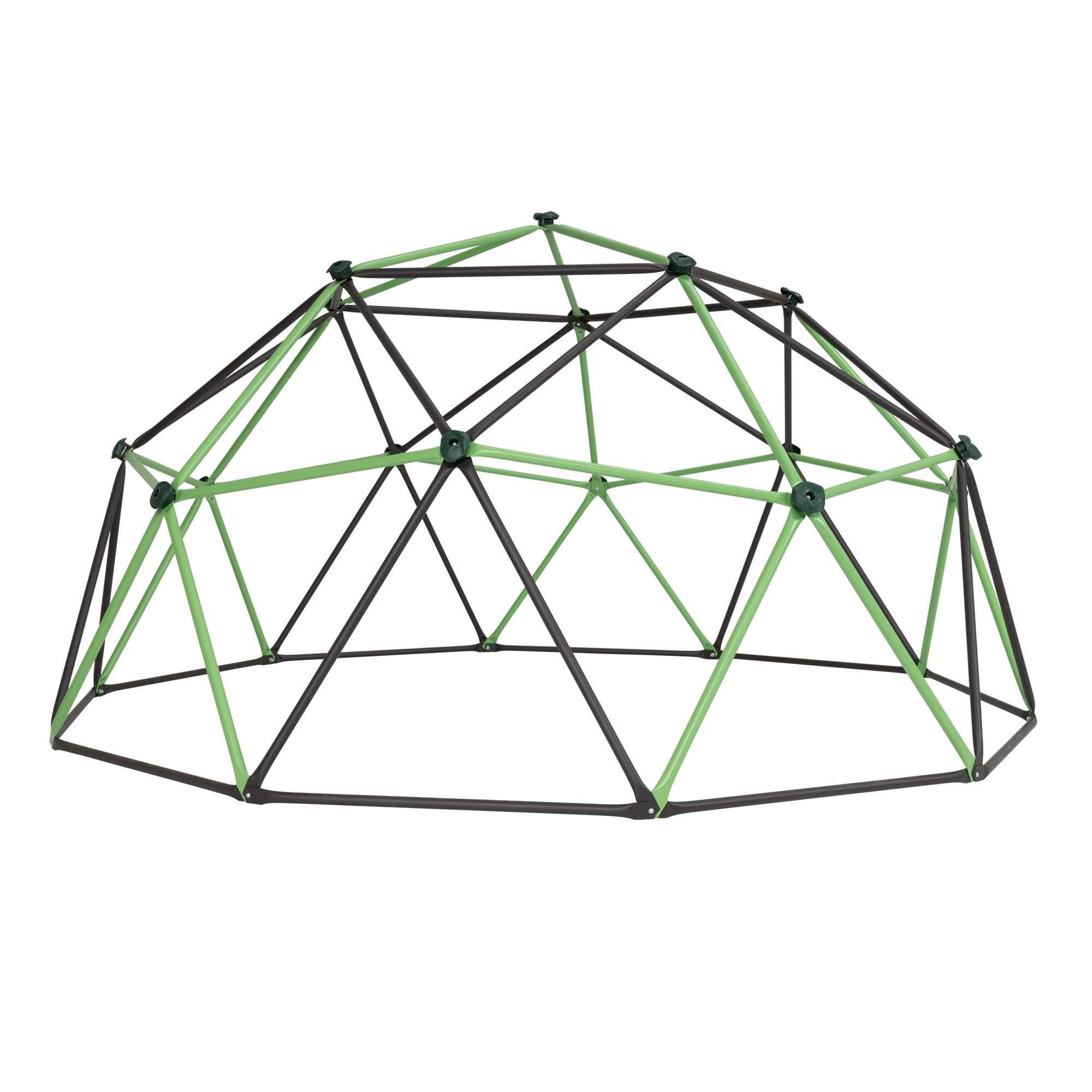 Mantis Green and Bronze 5.5 ft. Climbing Dome with Fort