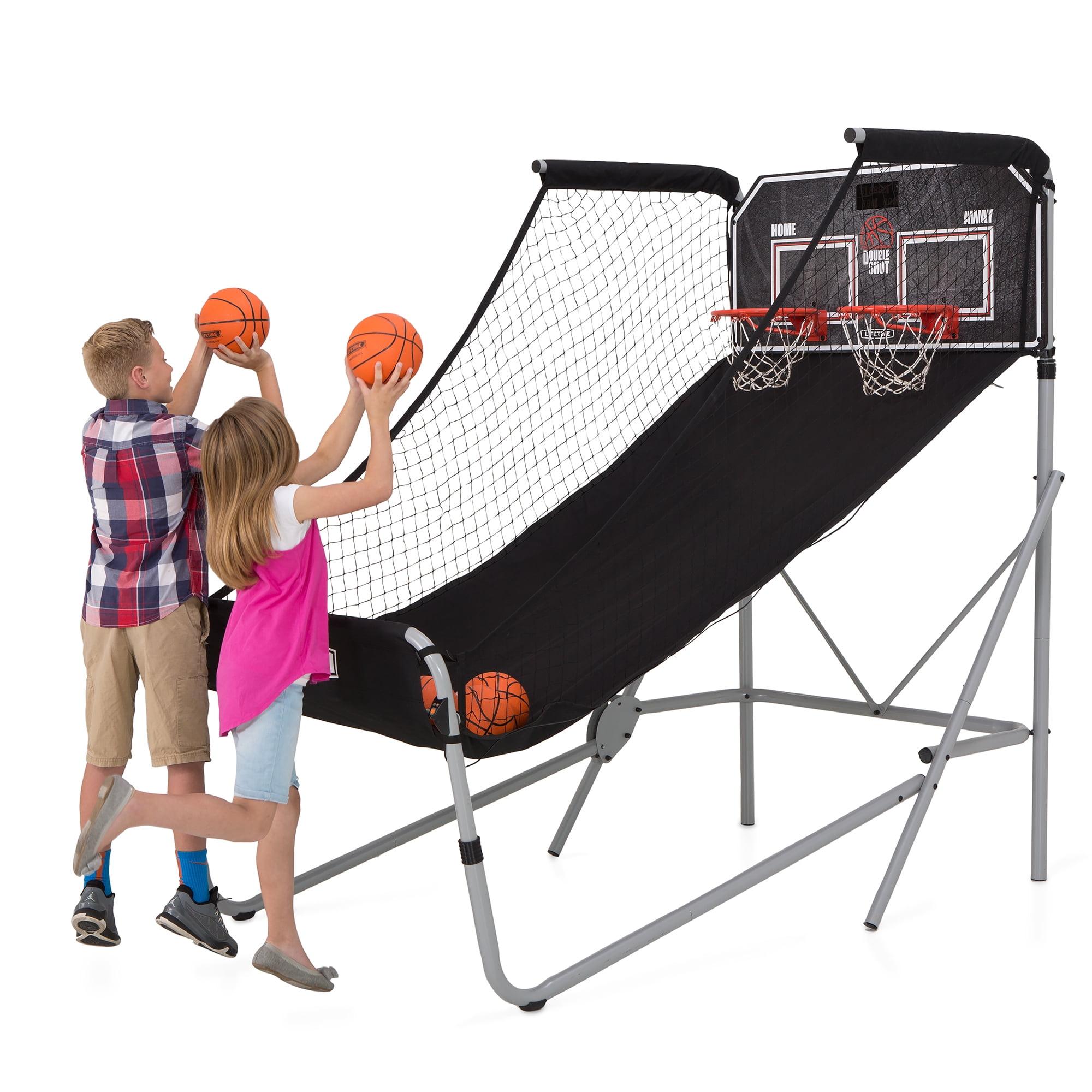 Lifetime 2 Player Plug-in Basketball Arcade Game with 12 Games Included