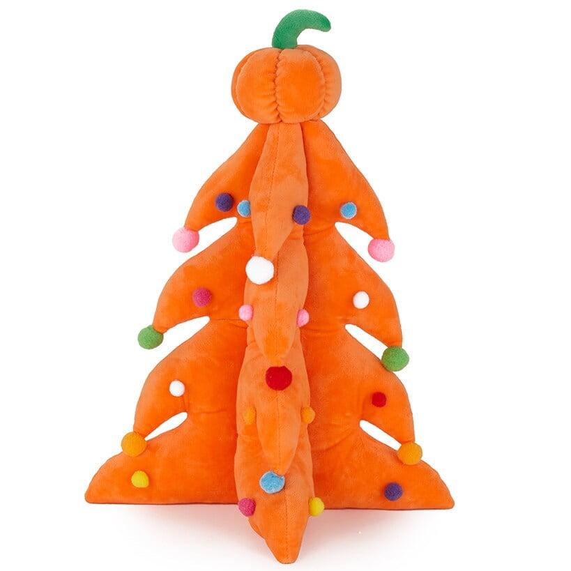 The Lakeside Collection Lighted Plush Trees - Retro Halloween Decor