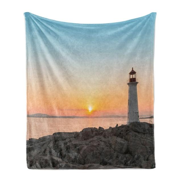 Ambesonne Hand Woven Throw Blanket