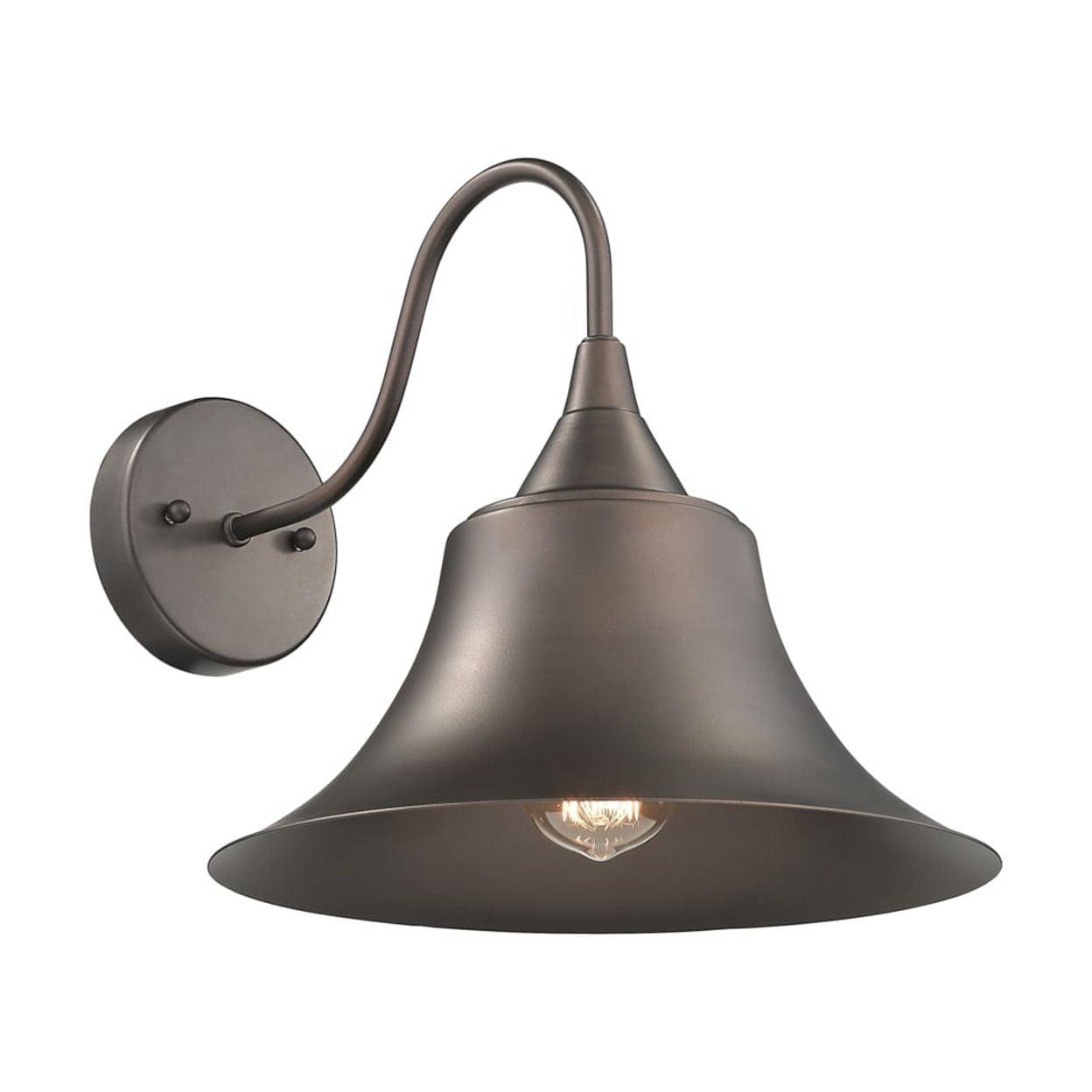 Industrial Bronze 16" Direct Wired Wall Sconce