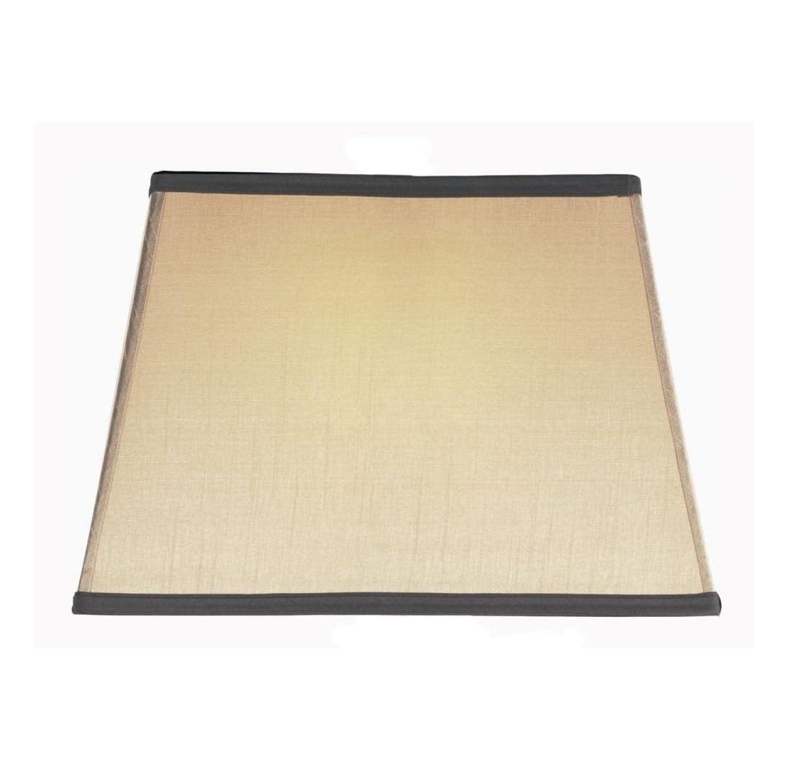 Lighting Modern Medium Rectangular Lamp Shade - Light Golden