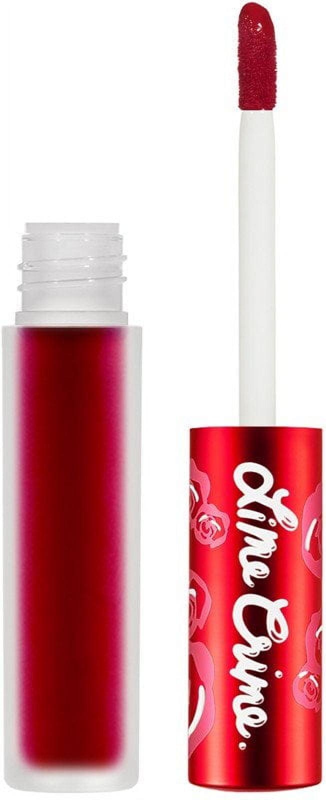 Lime Crime Velvetines Liquid Matte Lipstick, Red Rose