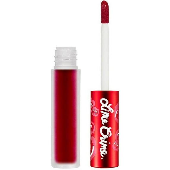 Lime Crime Velvetines Liquid Matte Lipstick, Red Rose