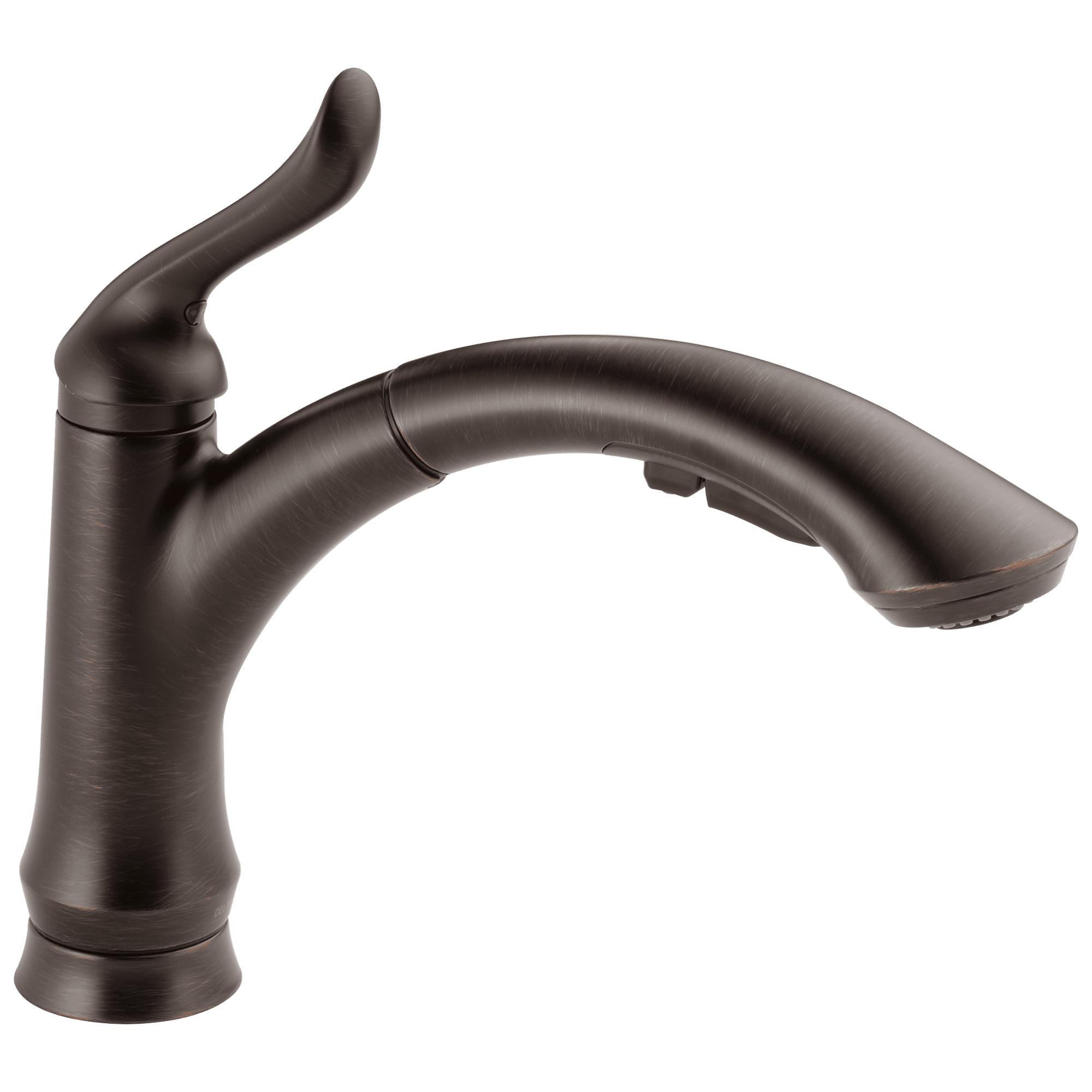 Venetian Bronze Single Handle Pull-Out Kitchen Faucet with Multi-Flow Spray