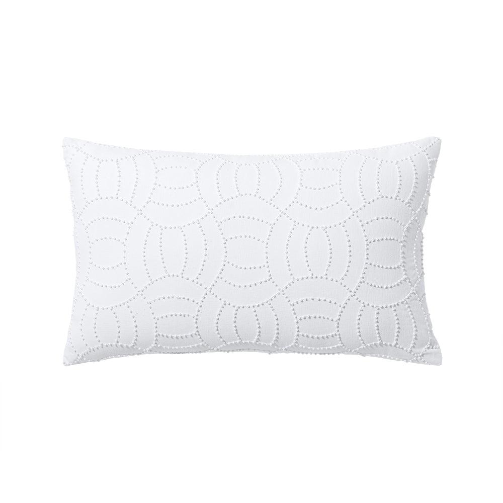 Linen Classique Pearls Reversible Decorative Pillow