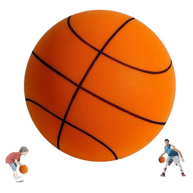 Lingouzi Silent Basketball, Quiet Basketball Indoor, Uncoated High-Density Foam Ball, Mute Basketball,high-Resilience,Safe, Soft, and Lightweight