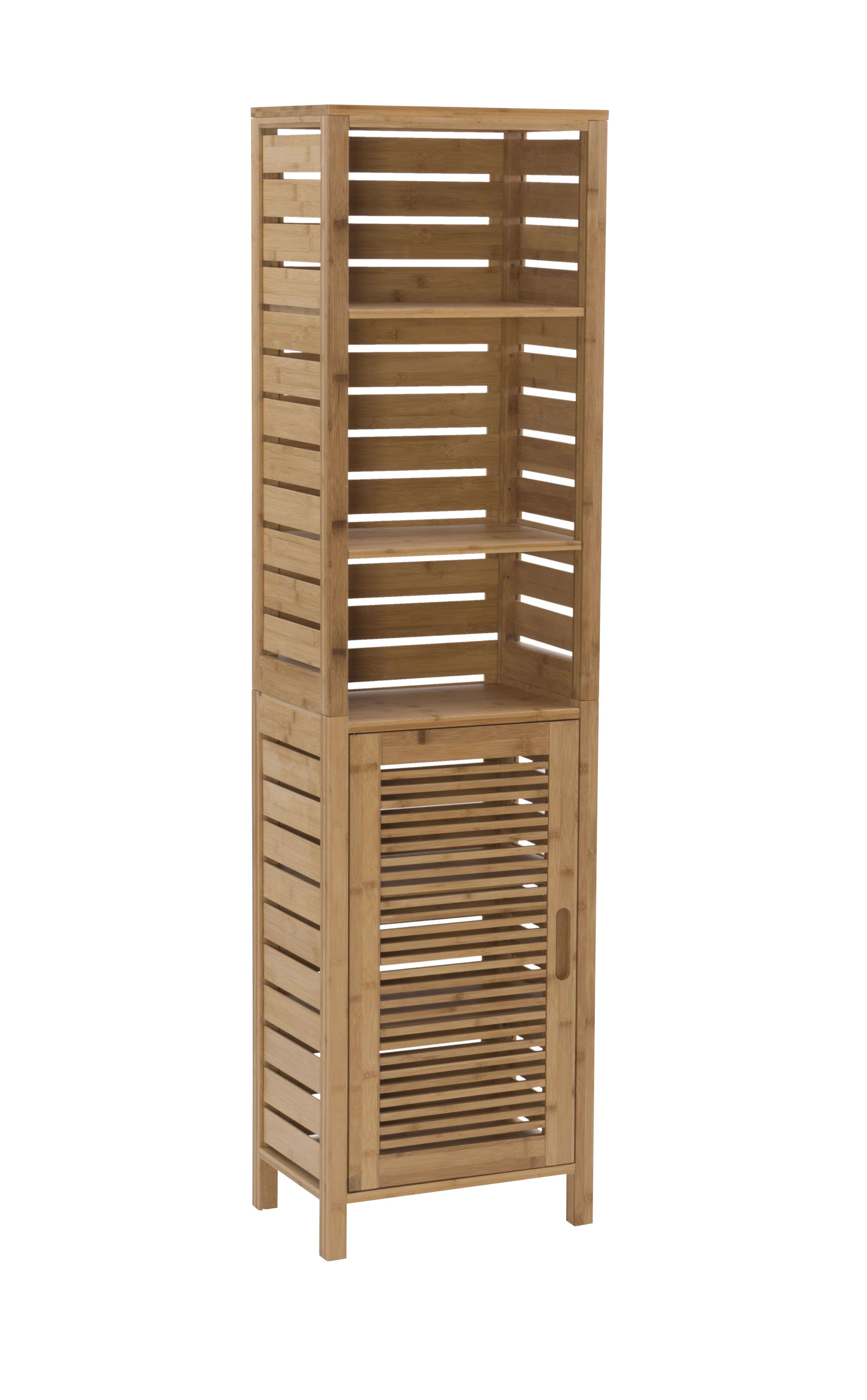 Bracken Tall Cabinet Natural - Linon