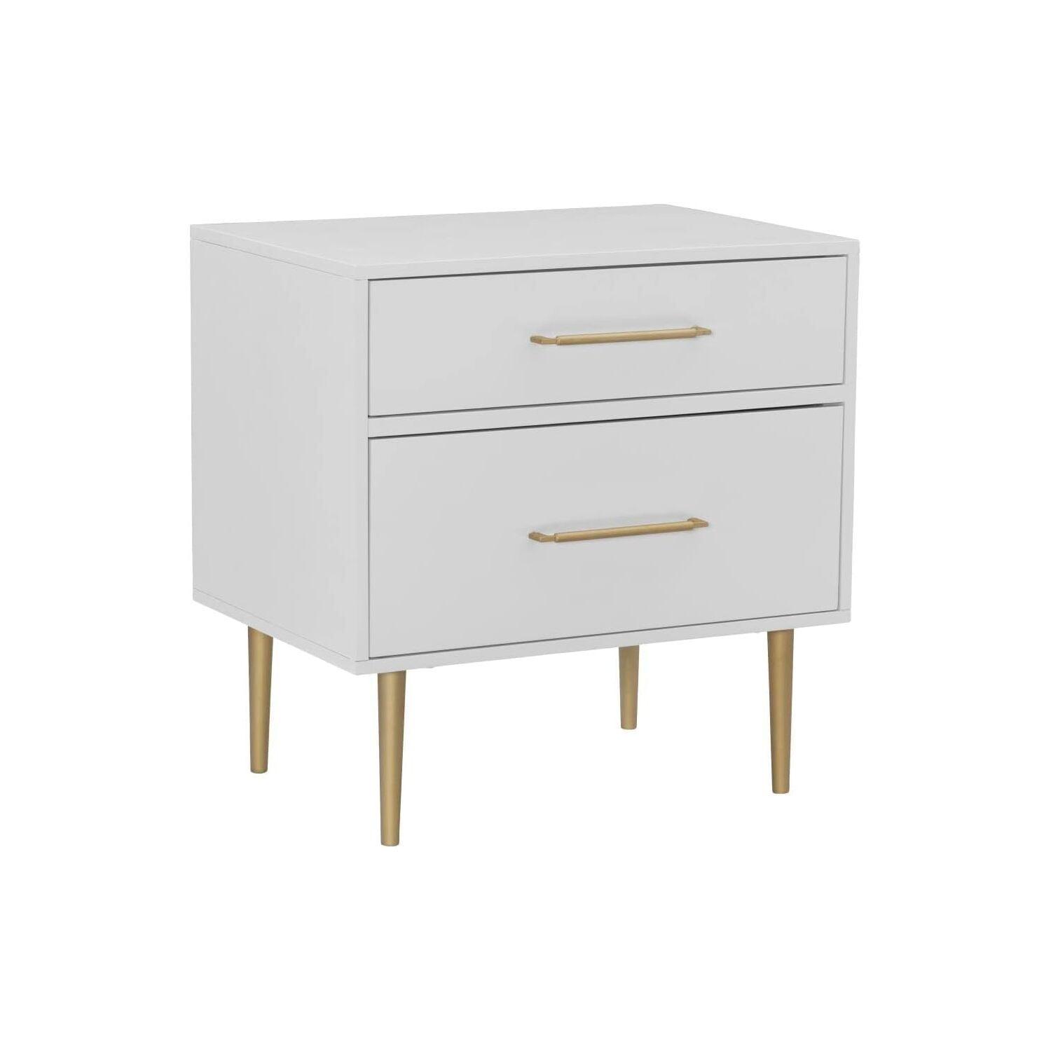 Gloria 2 Drawer Nightstand - Linon