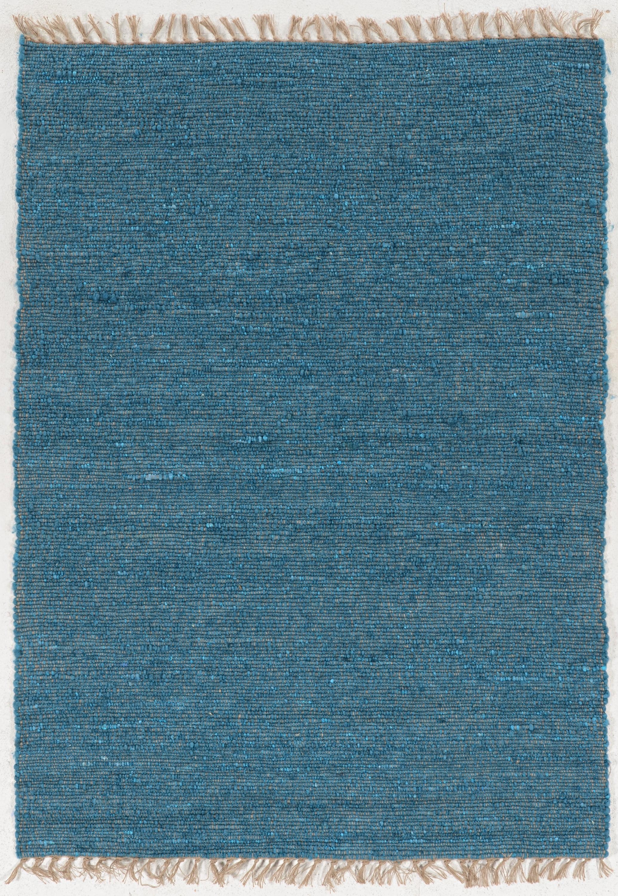 Linon Home Décor Verginia Berber Area Rug Collection, Sage, 7.83' x 10.3'