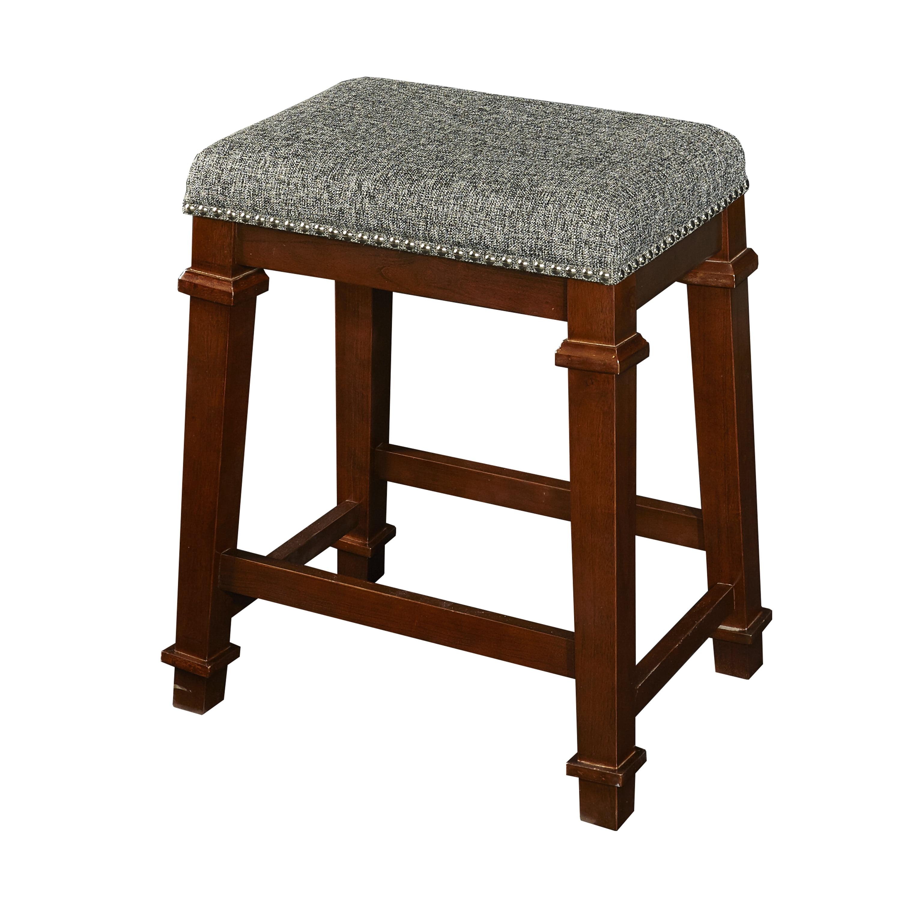 Kennedy Backless Counter Height Barstool Wood - Linon