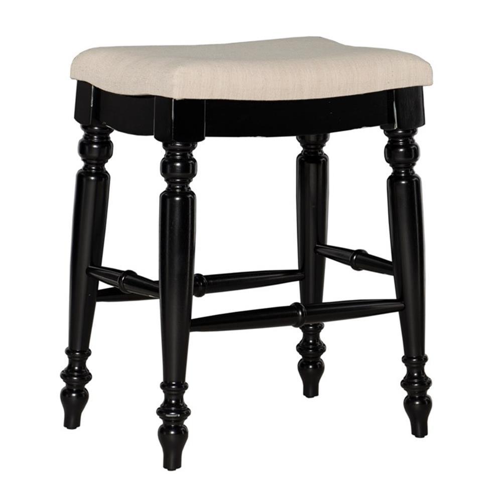 Jordyn Backless Upholstered Wood Counter & Bar Stool