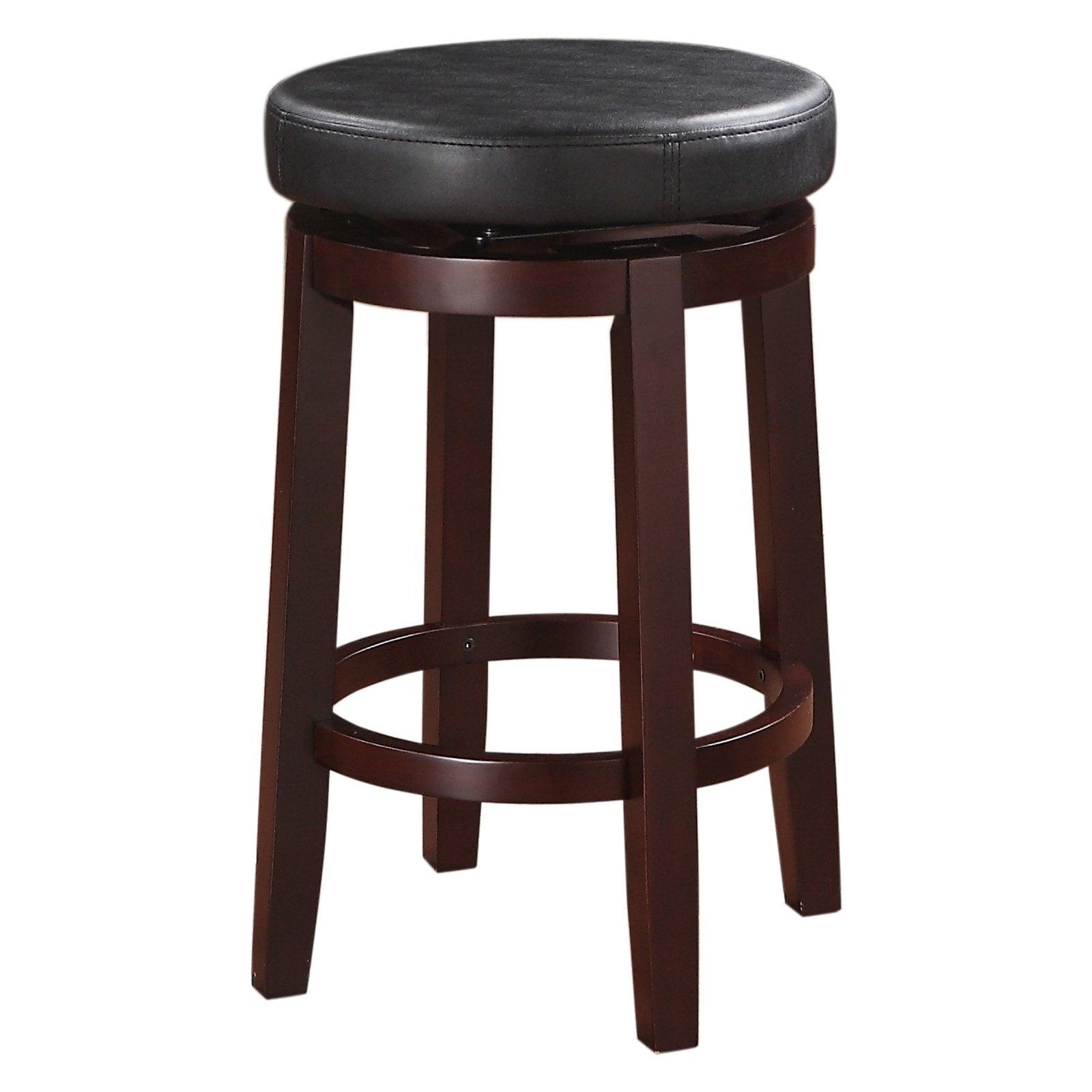 Maya Swivel Backless Counter Height Barstool - Linon