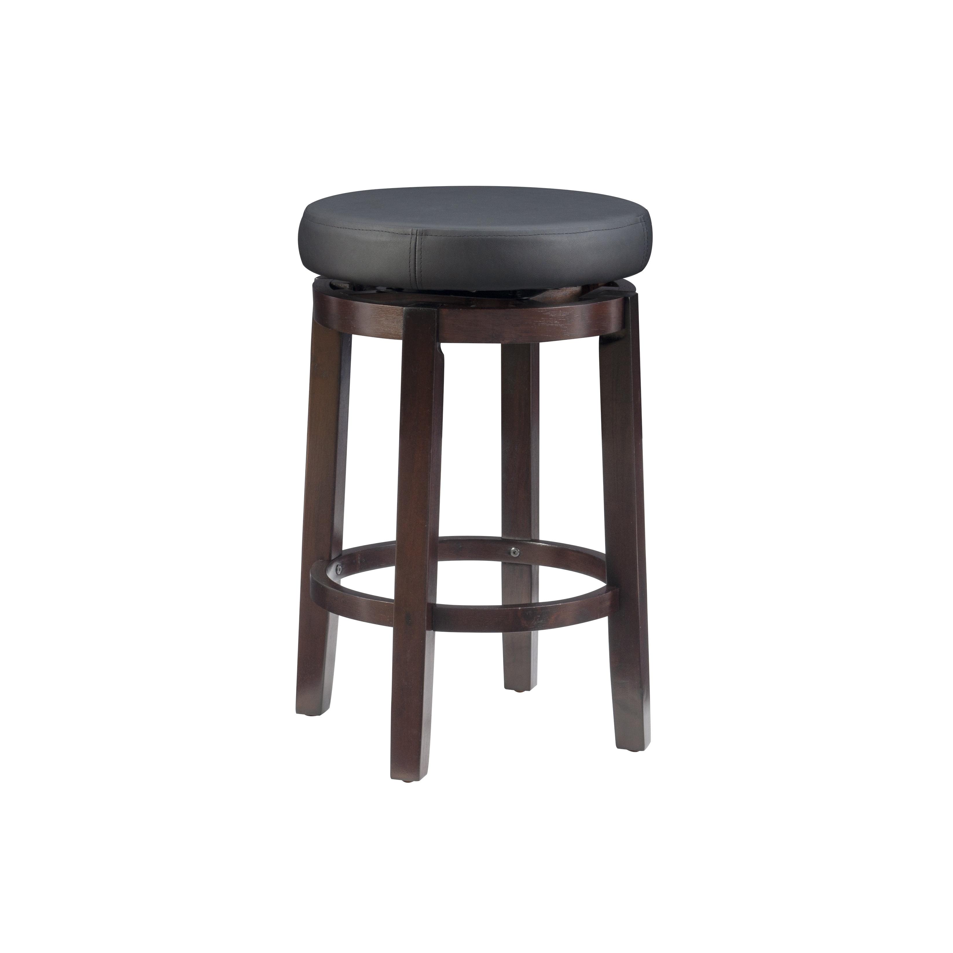 Maya Swivel Backless Counter Height Barstool - Linon