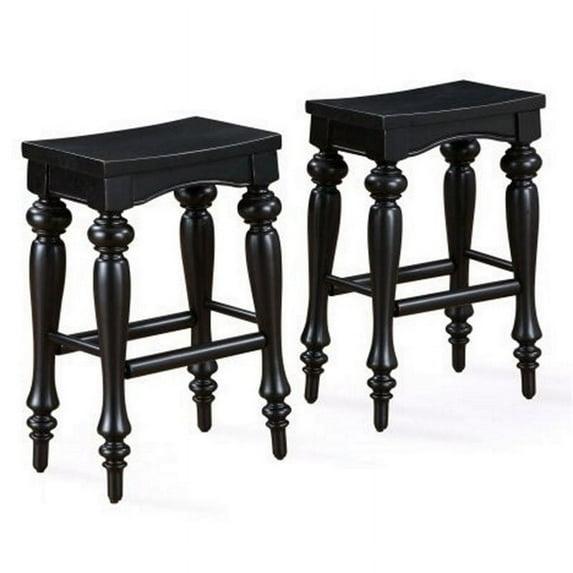 Lark Manor™ Clemente Counter Stool with Solid Wood Frame (Set of 2)