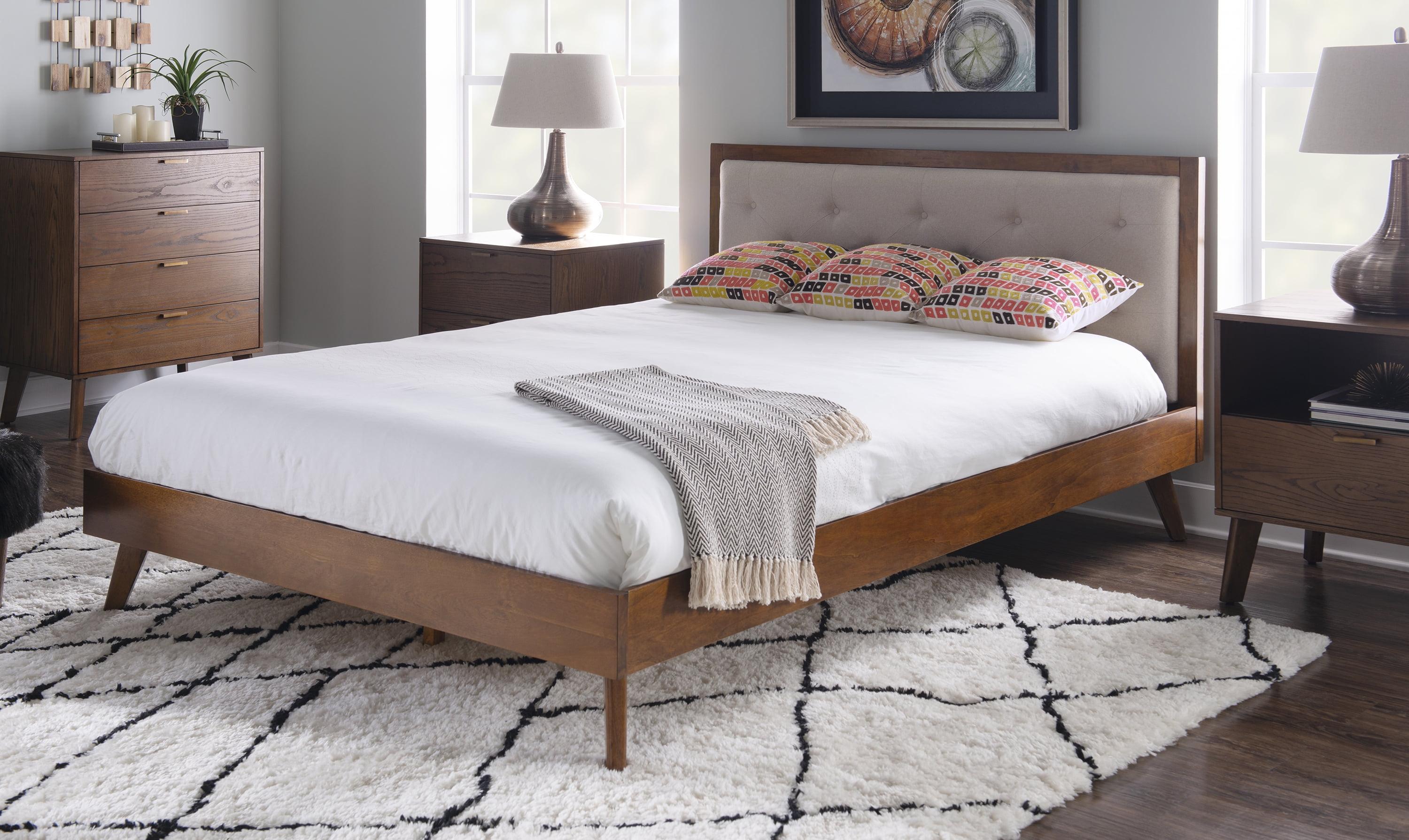 Rayford Tufted Low Profile Platform Bed