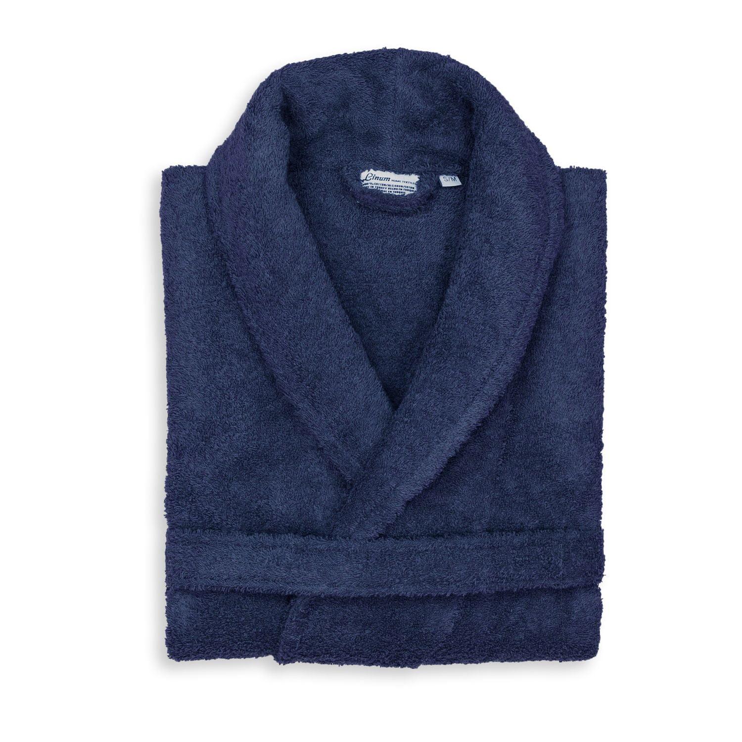 Terry Terry Cloth Bathrobe with Pockets