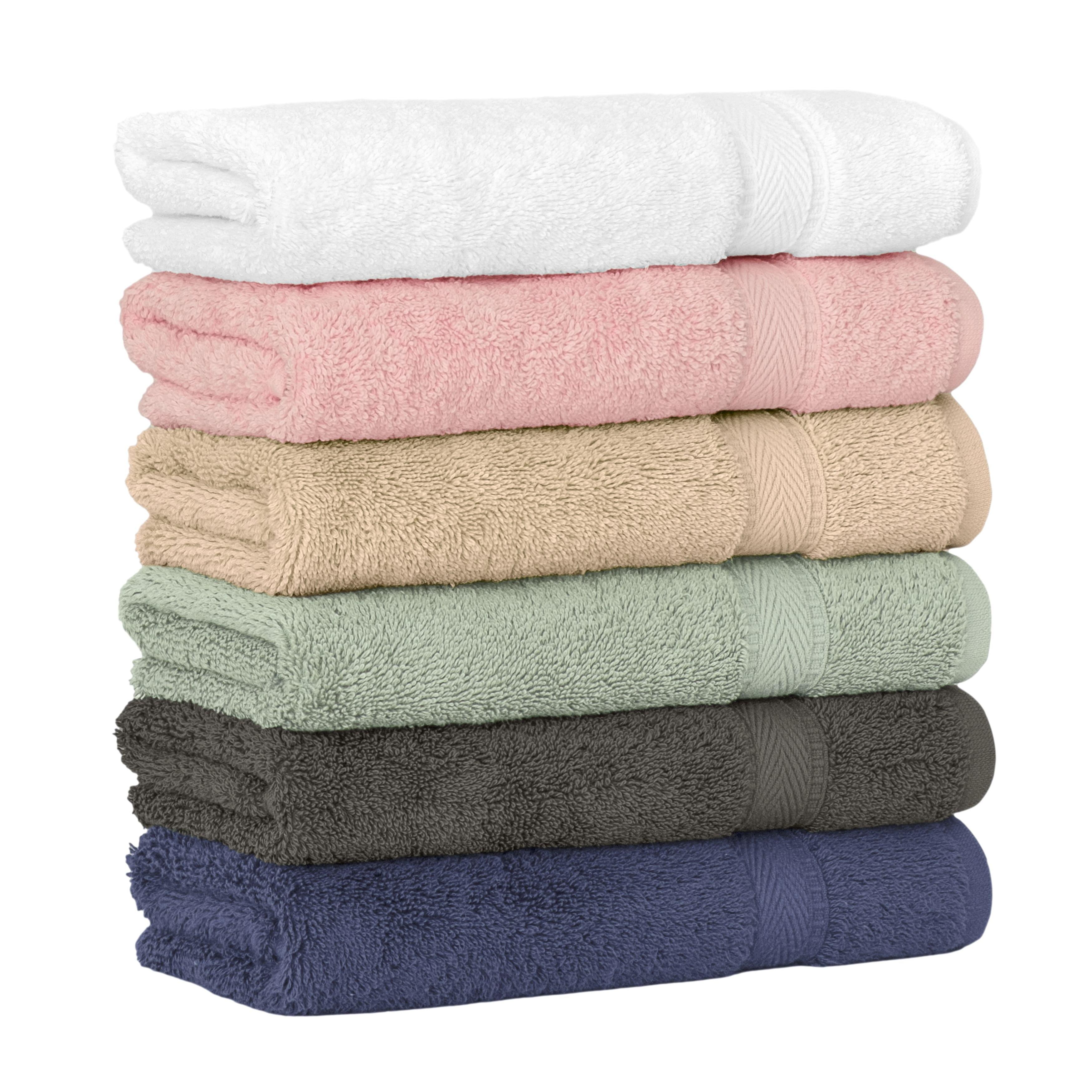 Beige Turkish Cotton Hand Towels Set of 4