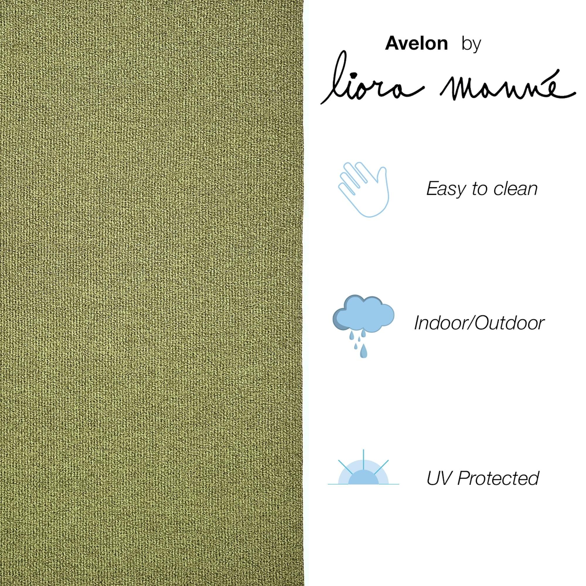 Liora Manne Avalon  Indoor/Outdoor Rug  Green..