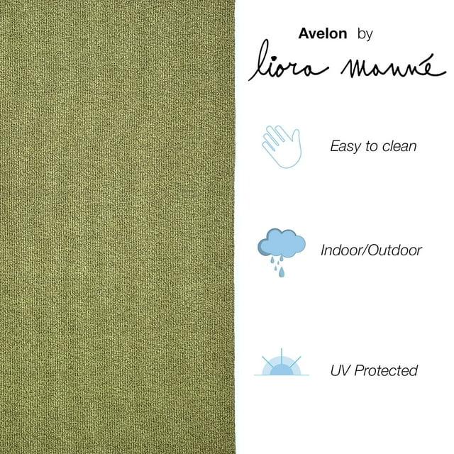 Liora Manne Avalon Texture Indoor/Outdoor Rug Green 2' x 7'6"