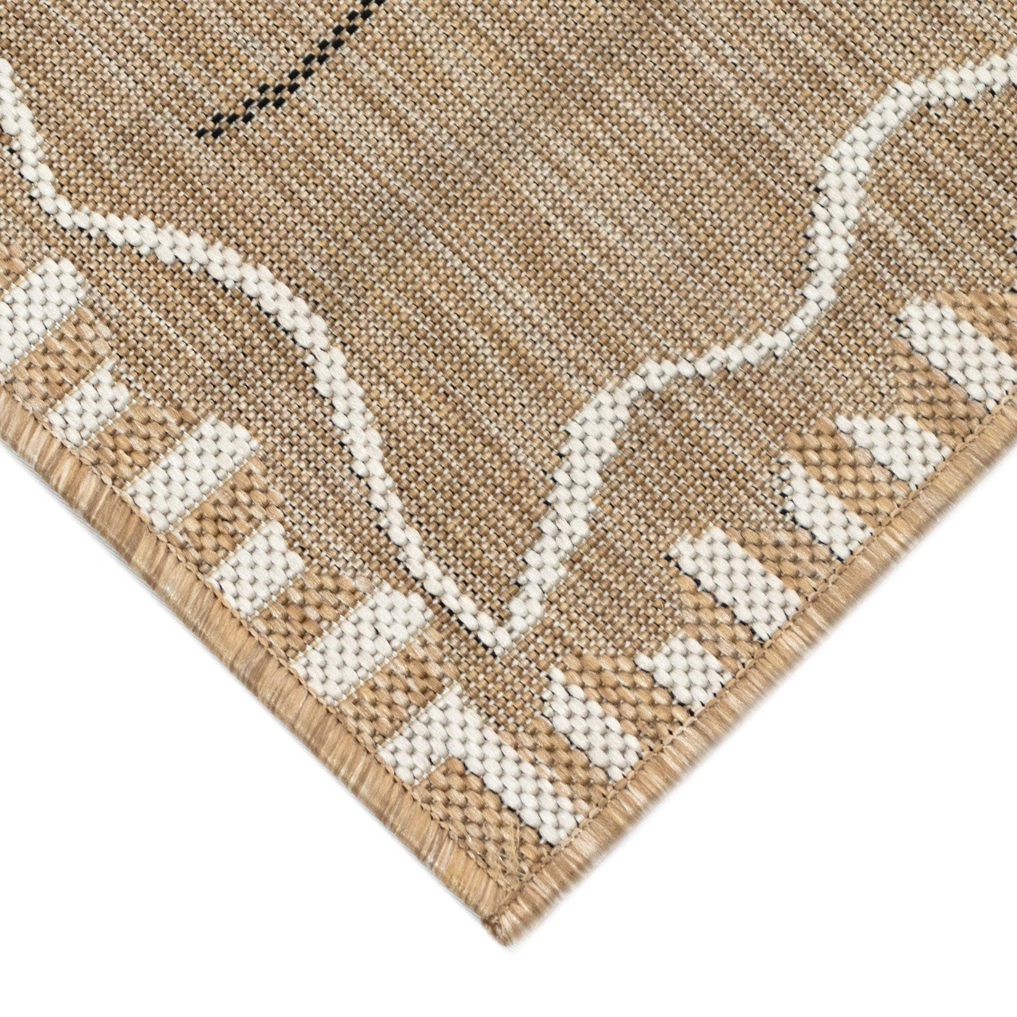 Liora Manne Carmel Dragonfly Indoor/Outdoor Rug Sand 1'11" x 7'6"