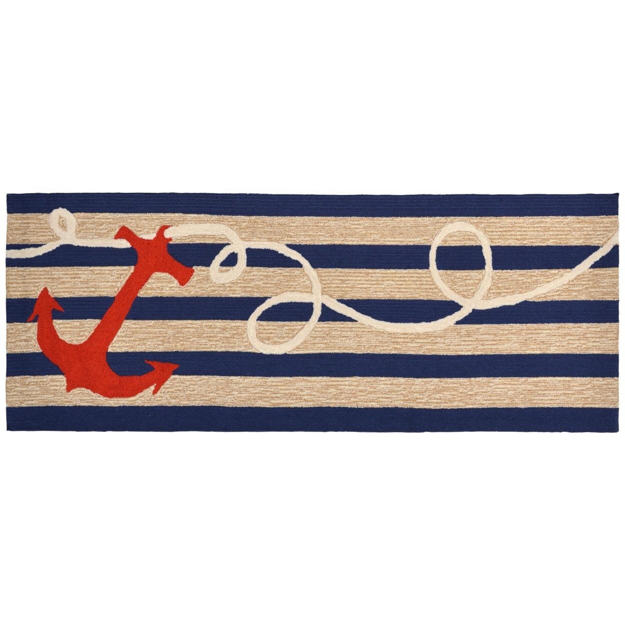 Anchor Hand-Tufted Performance Rug