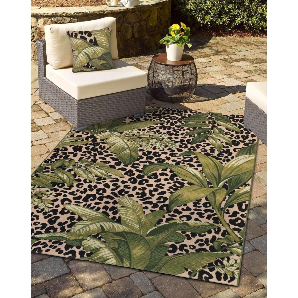 Liora Manne Marina Tropical Indoor/Outdoor Rug..