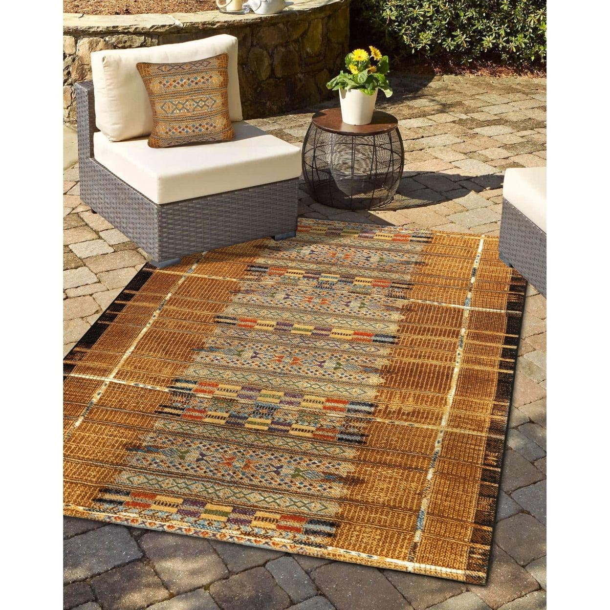 Liora Manne Marina Stripes Indoor/Outdoor Rug..