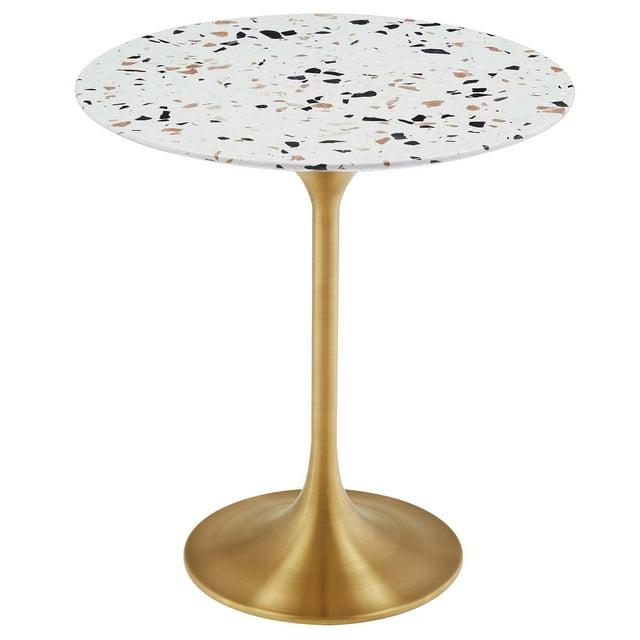 Modway Modway Lippa 20" Round Terrazzo Side Table
