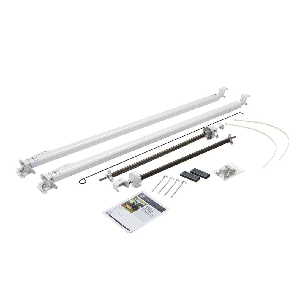 Lippert 434718 Classic Universal Awning Hardware Kit - 68" to 81" Standard, White