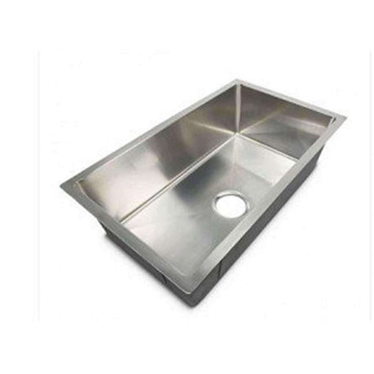 Lippert 27 x 16 x 7 Inch Stainless Steel Single Bowl Undermount Sink