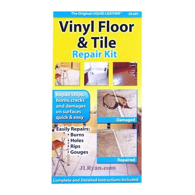Liquid Leather, Multi Colored, Vinyl Floor and Tile Repair Kit, 1.00 x 1.00 x 1.00"