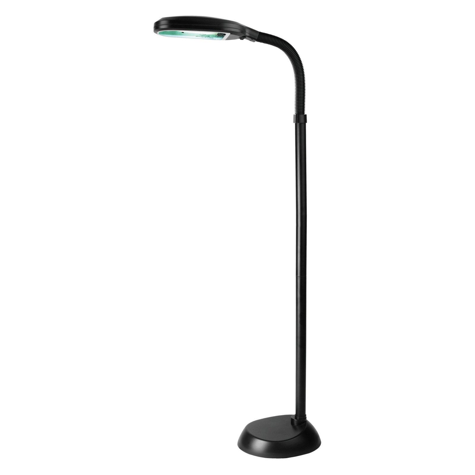 Adjustable Black Plastic Kids Floor Lamp