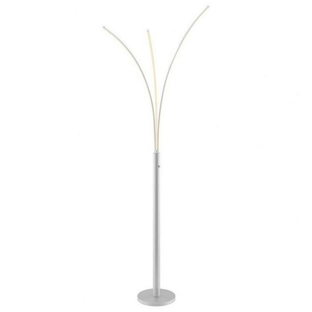 Lite Source Ls-83564 Monita 3 Light 81" Tall Led Tree Floor Lamp - Silver