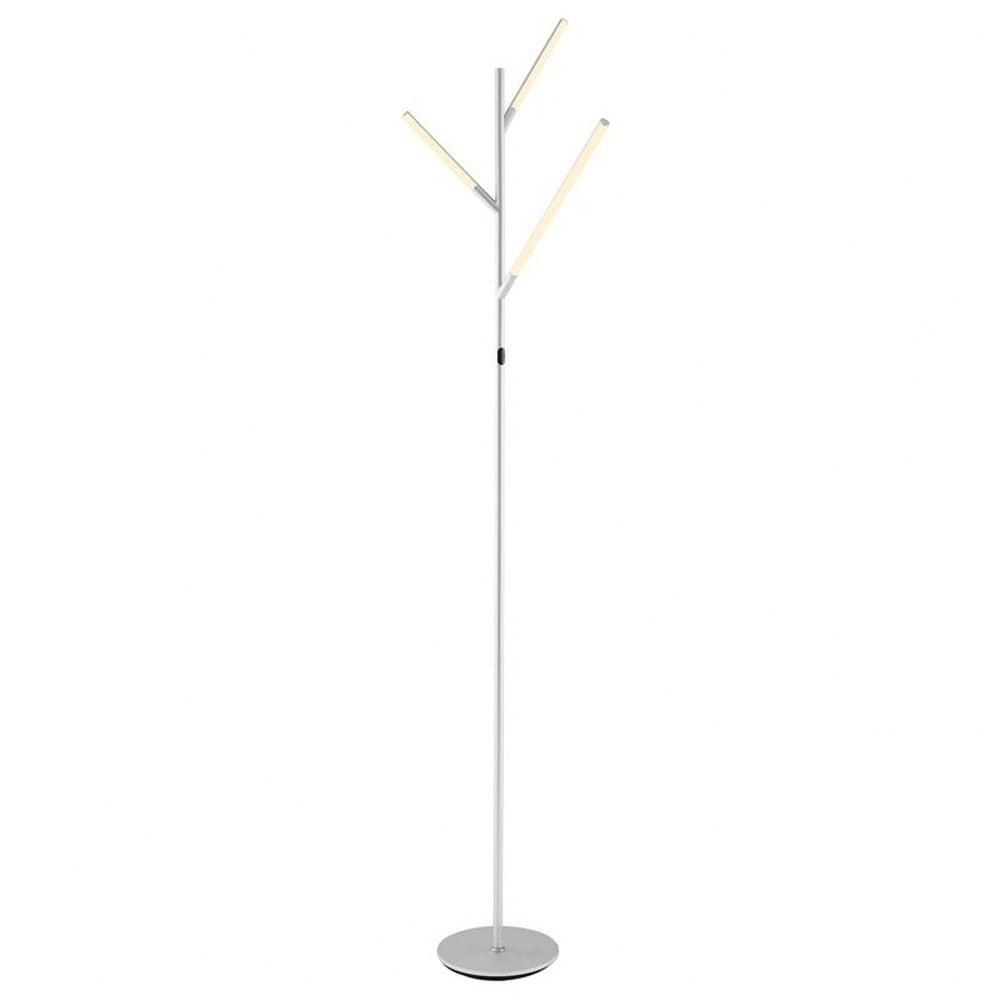 Lorant Silver 75" LED Tree Floor Lamp with Touch Dimmer