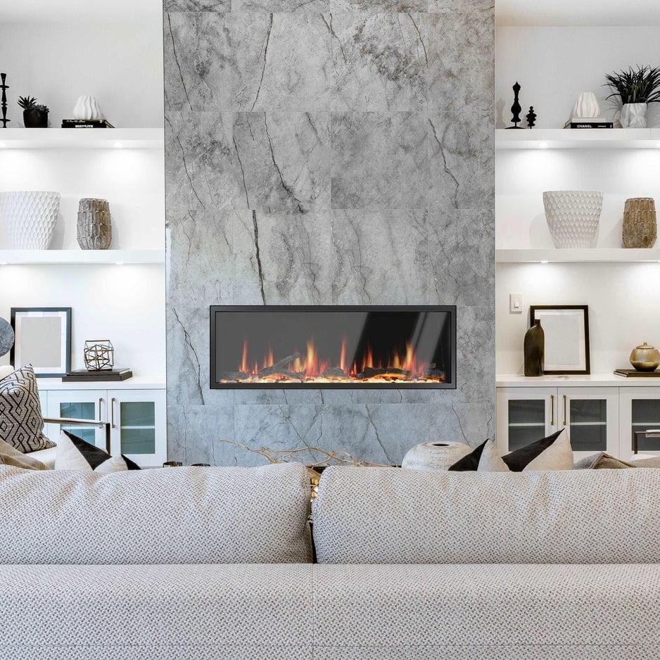 Smart Electric Fireplace with Smart App Control