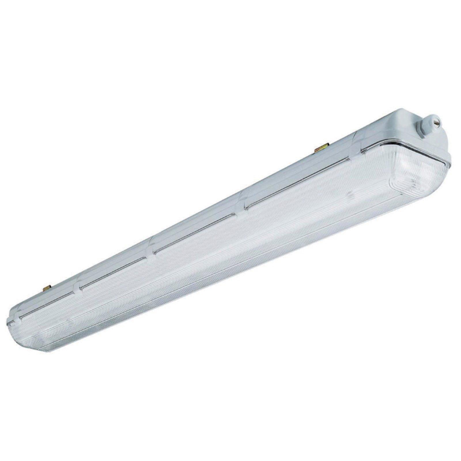 Lithonia 48" White Glass T8 Fluorescent Indoor/Outdoor Light Fixture