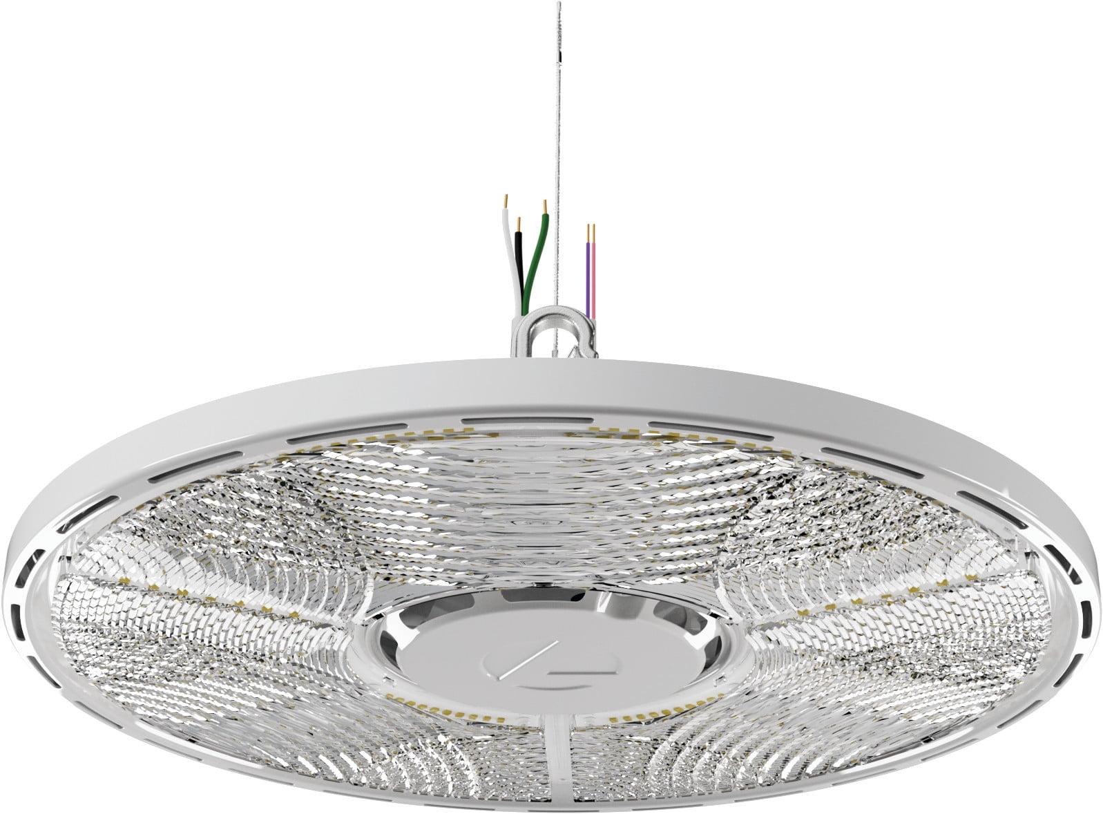 Modern 16" White LED Ceiling Light with Adjustable Color Temperature