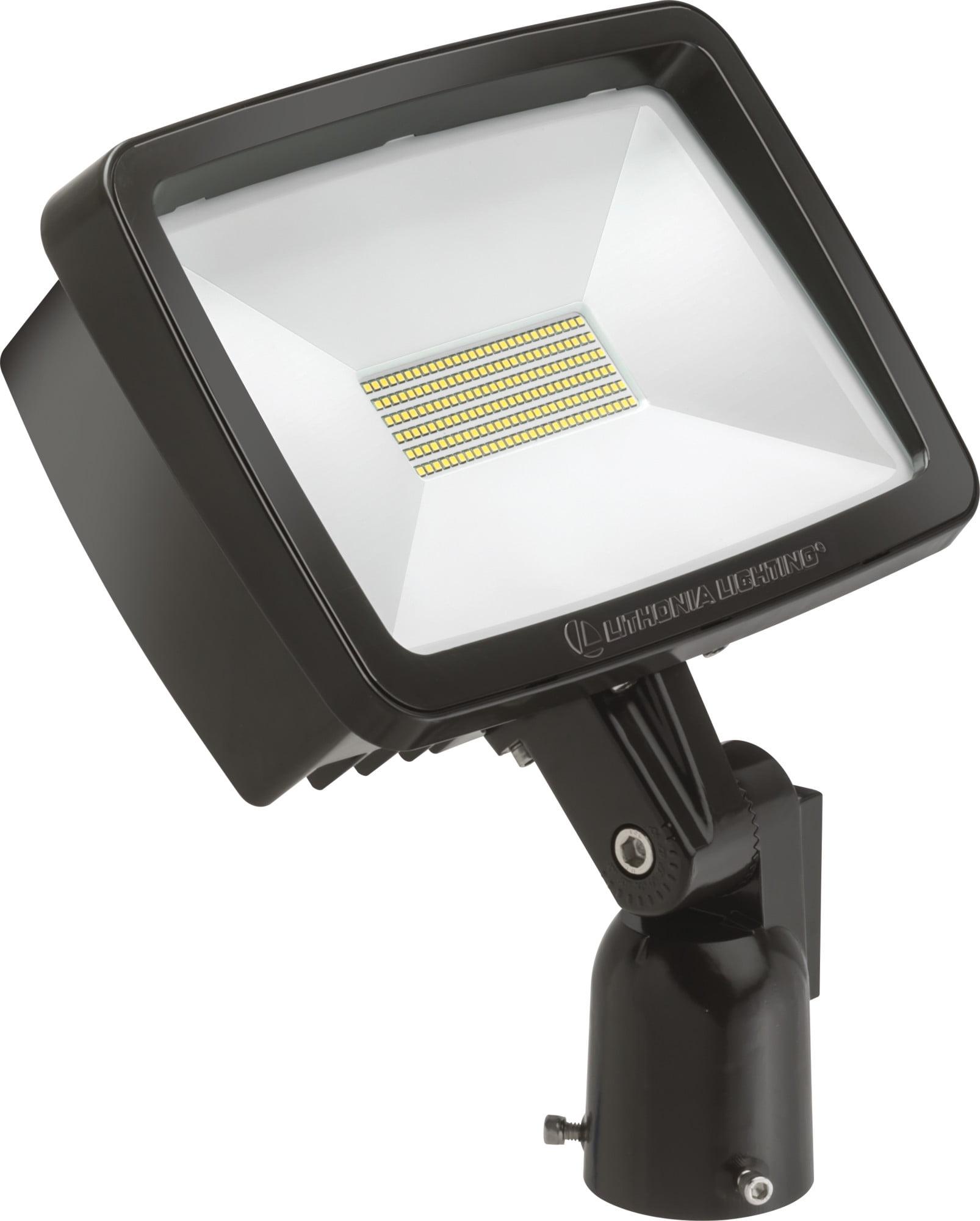 Bronze 10" LED Slipfitter Mount Outdoor Flood Light