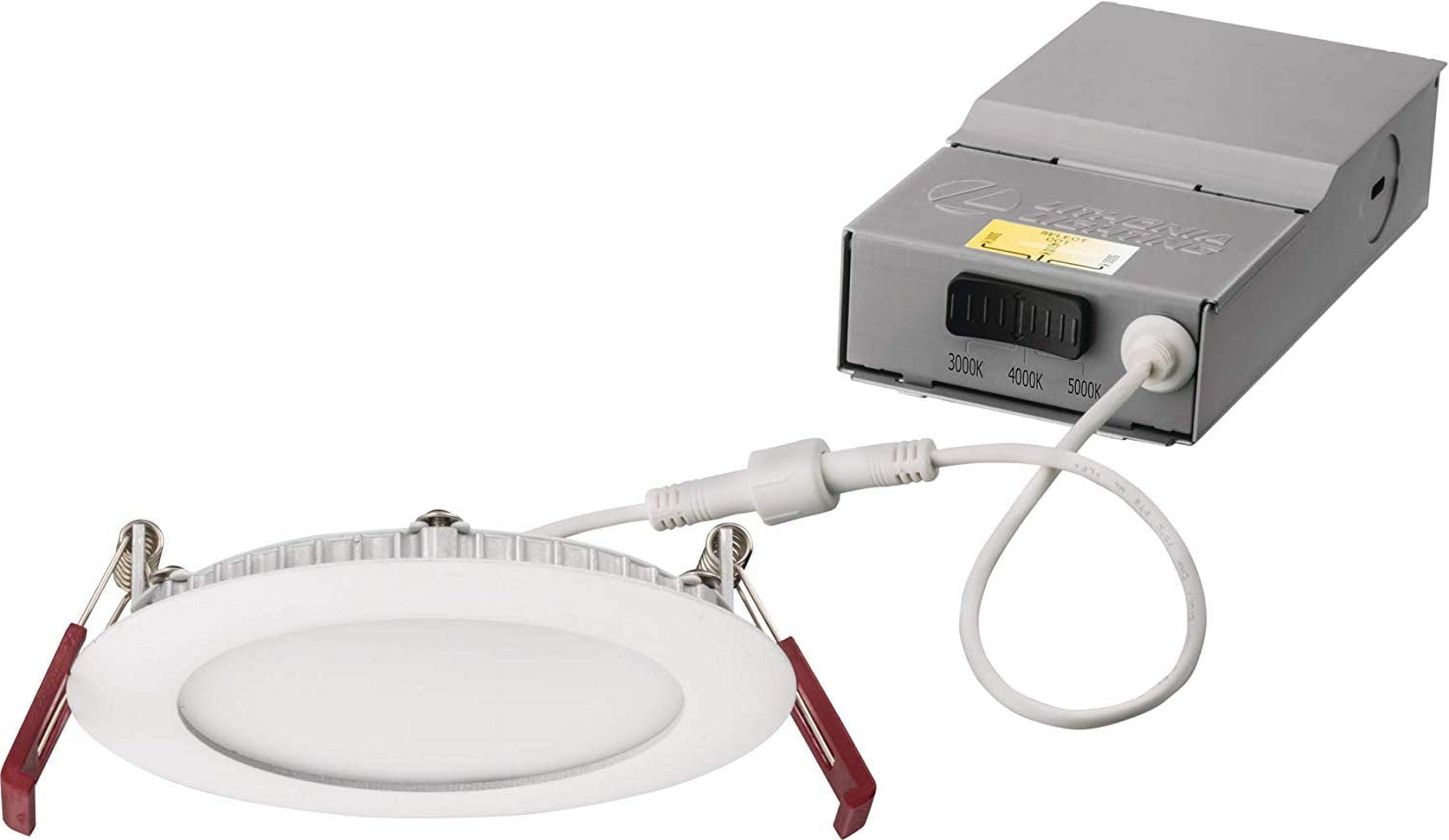 Wafer 4'' Dimmable Air-Tight LED Canless Recessed Lighting Kit