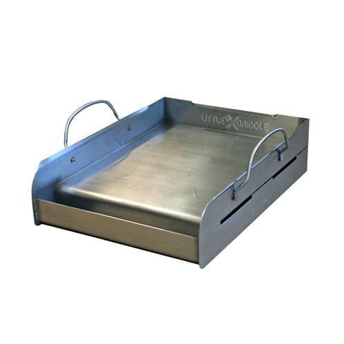 14" x 16" Stainless Steel BBQ Griddle with Handles