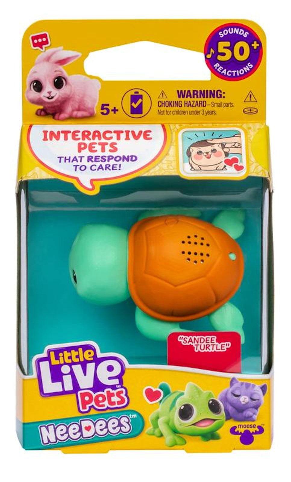 Little Live Pets NeeDees, Interactive Wearable Take-Anywhere Electronic Toy, Collect All 13, Ages 5+