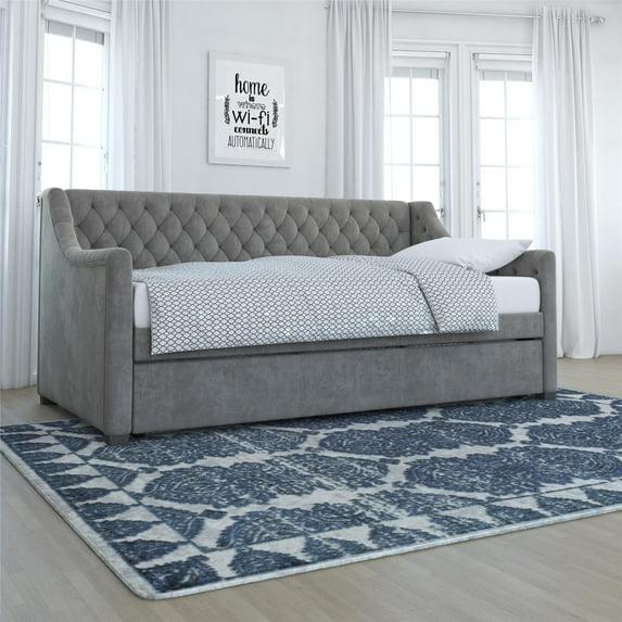 Monarch Hill Ambrosia Upholstered Daybed with Trundle