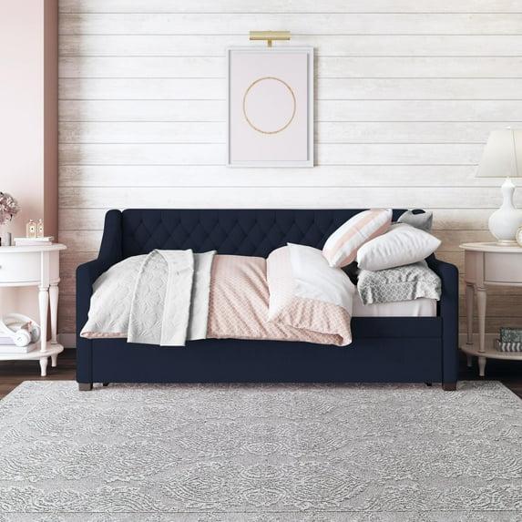 Monarch Hill Ambrosia Upholstered Daybed with Trundle