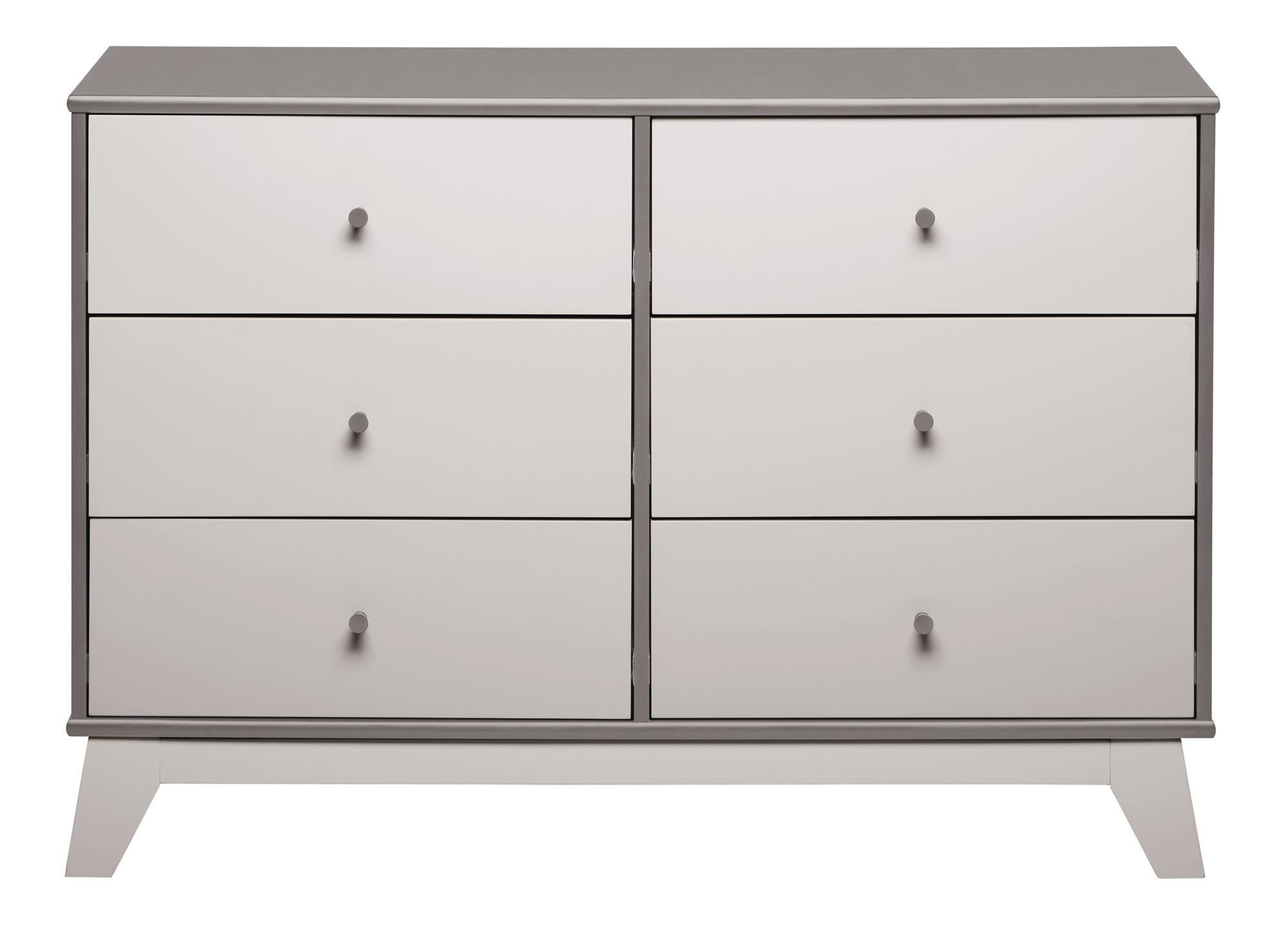 Rowan Valley Flint 6 Drawer Double Dresser