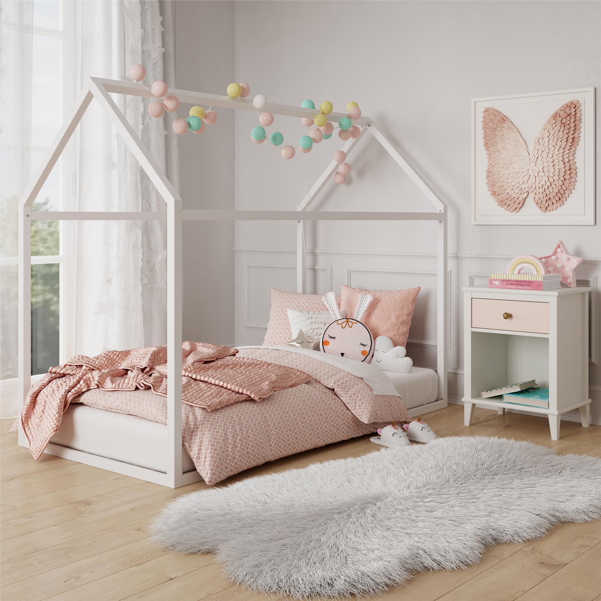 Skyler Metal Montessori House Bed