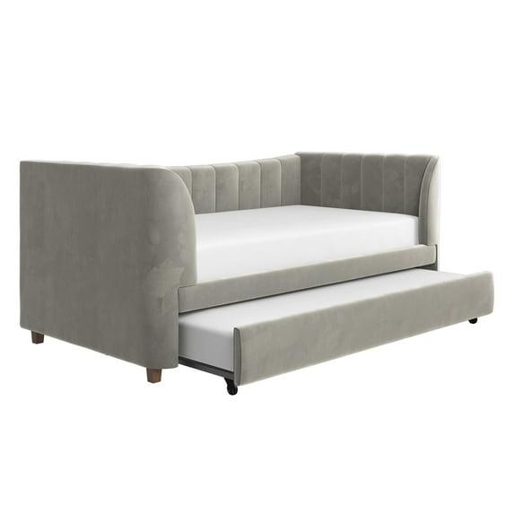 Valentina Twin Upholstered Daybed with Trundle