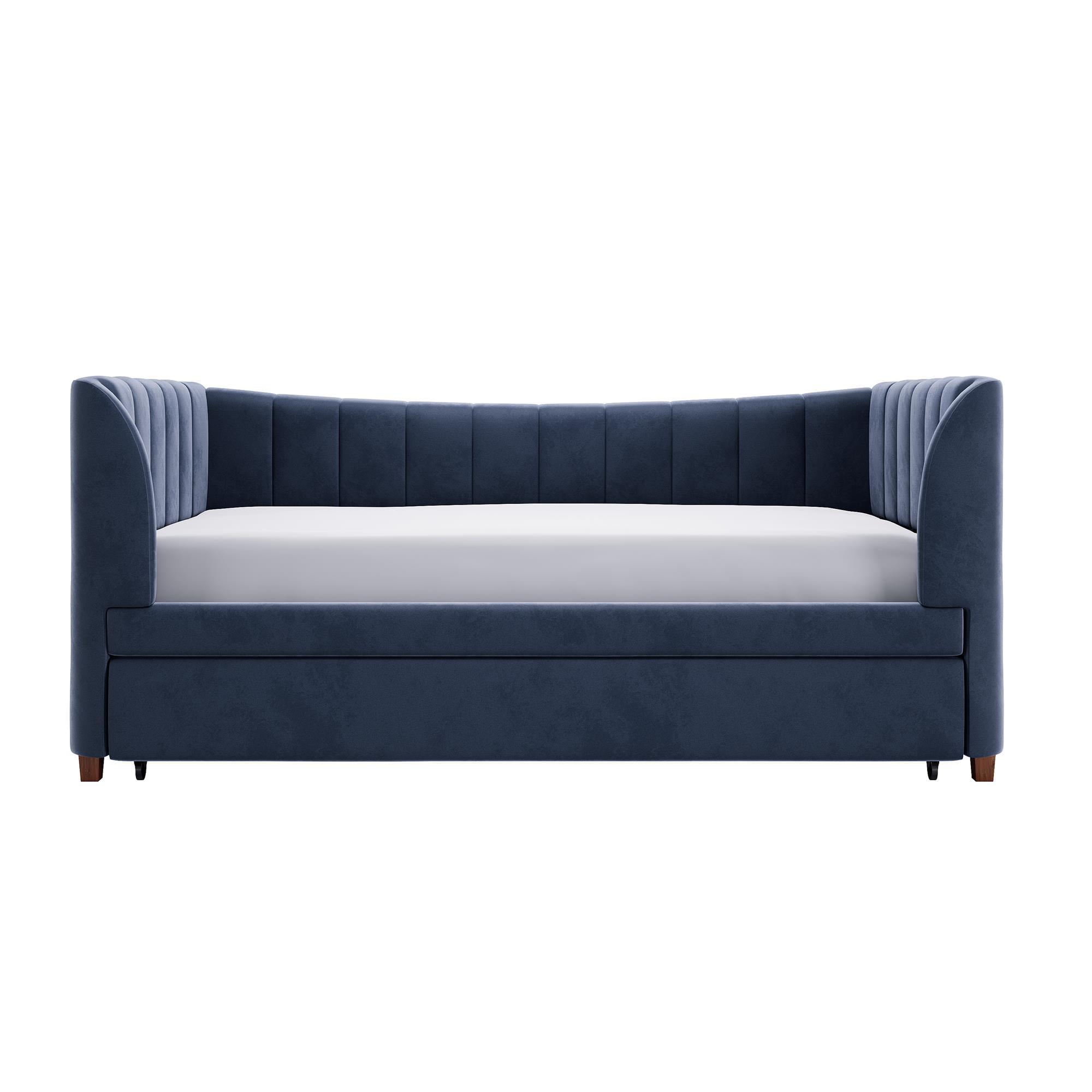 Valentina Twin Upholstered Daybed with Trundle